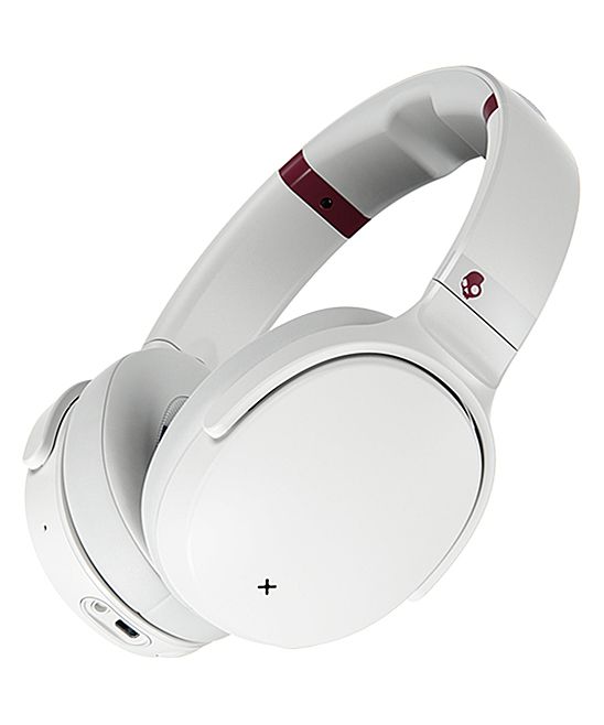 Skullcandy Wireless Headphones White/Crimson - Crimson Venue Active Noise Canceling Bluetooth Over-E | Zulily