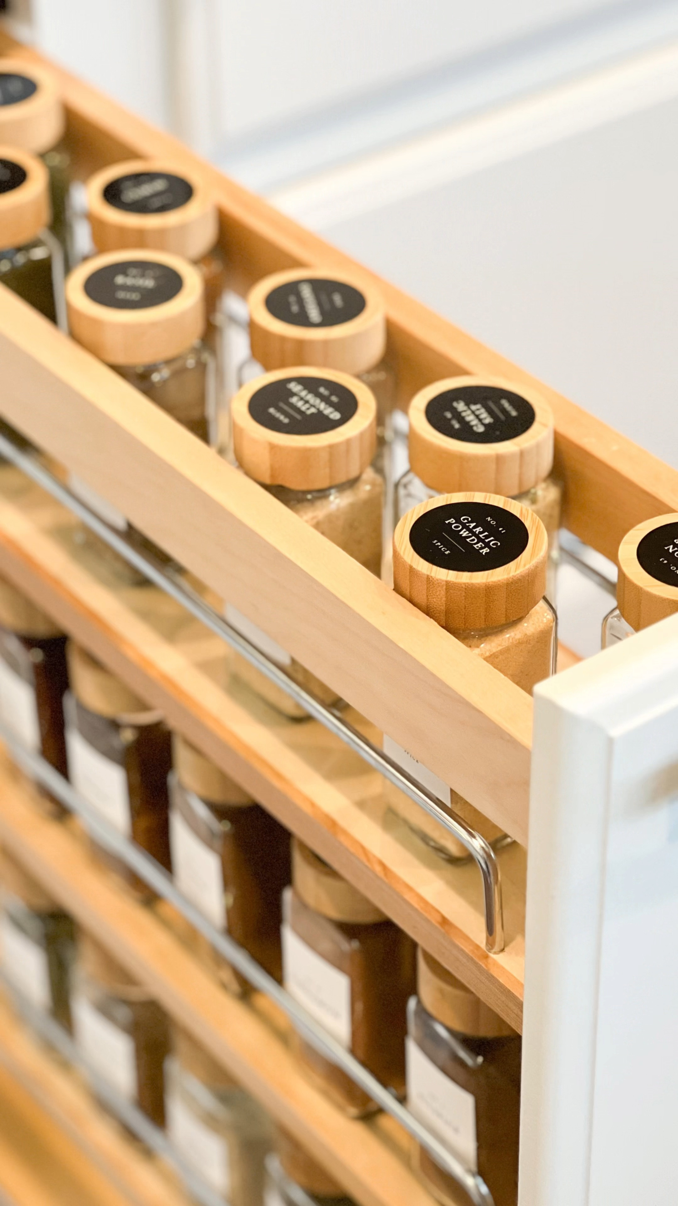 Get organized with these amazing glass and bamboo spice jars from Amazon!! Spice labels, panty organizer, pantry must haves, kitchen seasoning, spice rack. 

#LTKunder50 #LTKhome #LTKFind