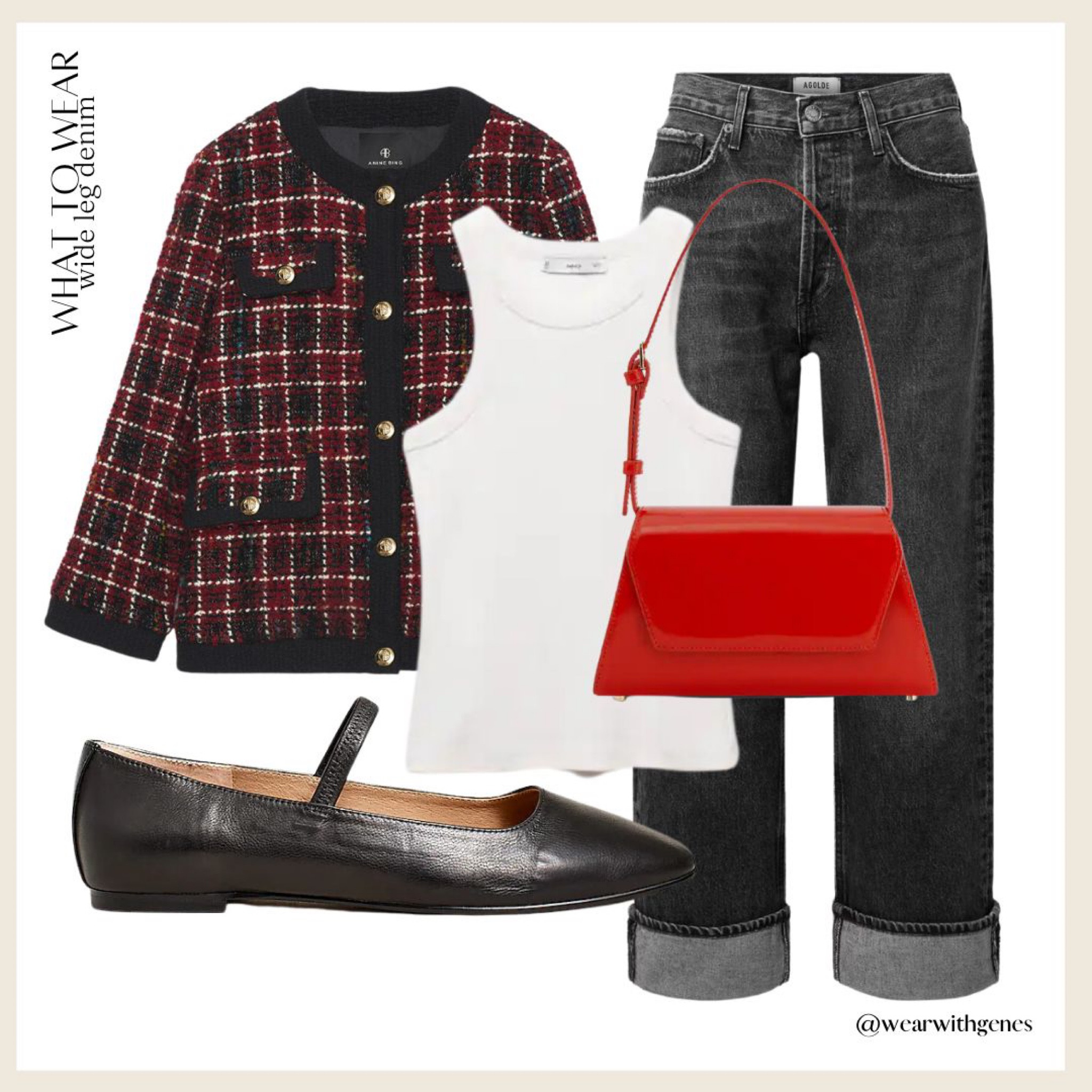 HOW TO WEAR - wide leg denim 

#LTKunder100 #LTKstyletip