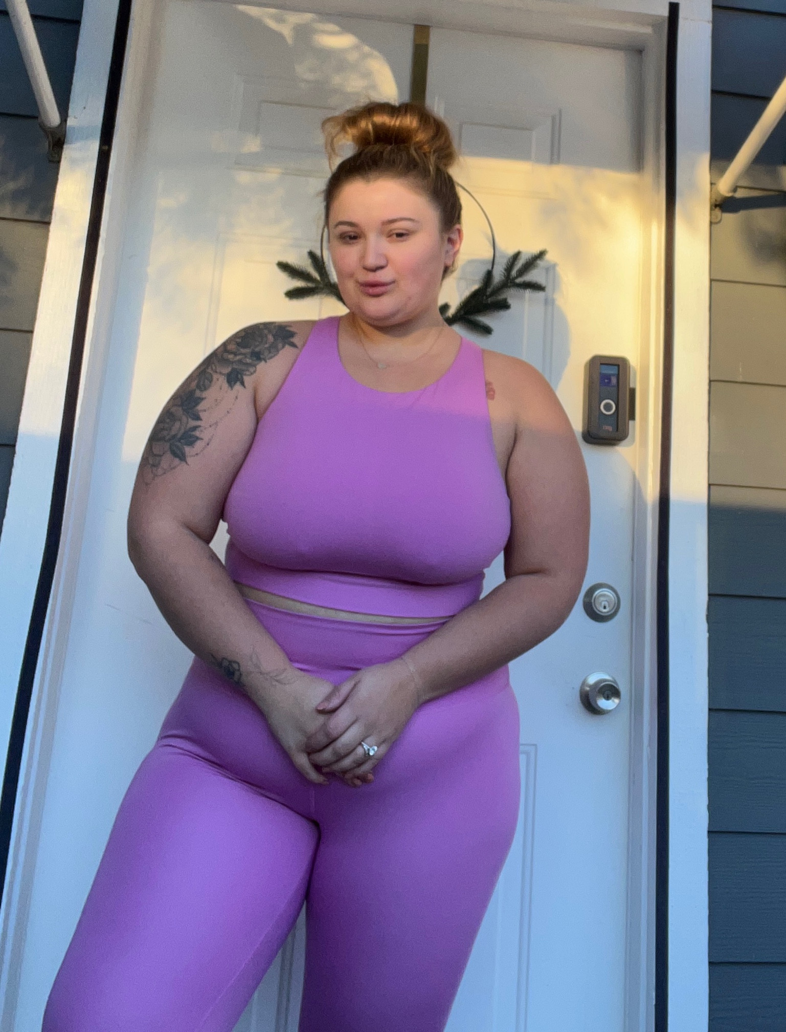 My color was seasonal but these are the same style! 

#LTKActive #LTKFitness #LTKPlusSize