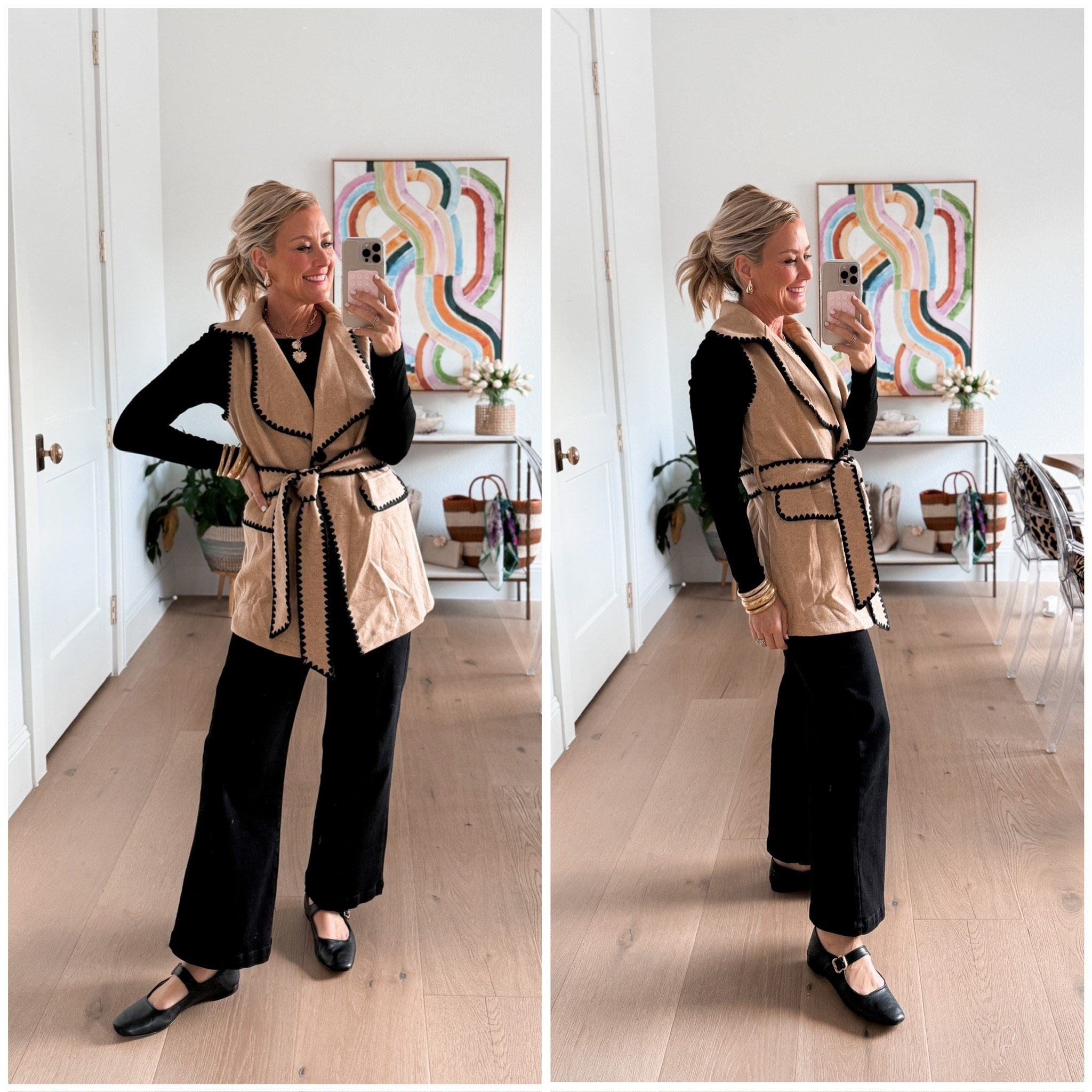 Amazon Fashion Finds | Hi Sugarplum! #sugarplumstyle #amazonhaul 

Size small vest and long sleeve tee
Size 26 black jeans, code CASSIE15 

#LTKFindsUnder50 #LTKOver40 #LTKSeasonal