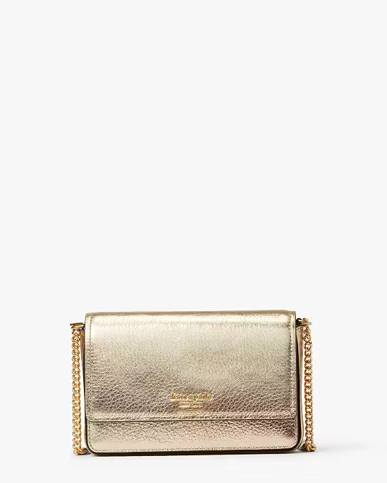 Morgan Metallic Flap Chain Wallet | Kate Spade (US)
