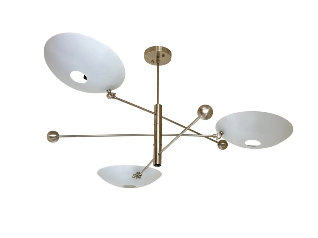 Handmade Brass Sputnik Chandelier – Mid Century Modern Ceiling Light - Etsy | Etsy (US)