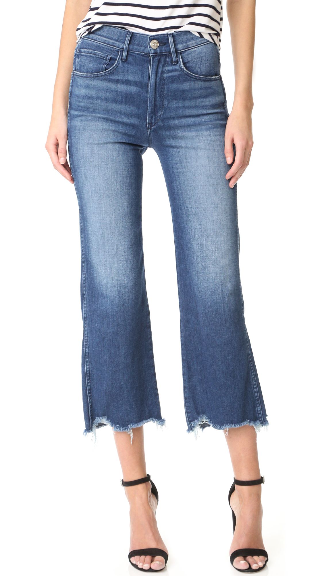 Shelter Wide Leg Cropped Jeans | Shopbop