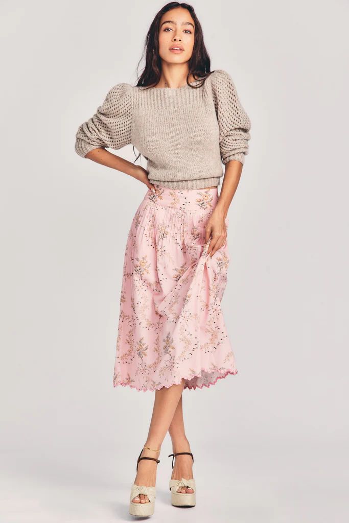 Leonardo Midi Skirt | LOVESHACKFANCY