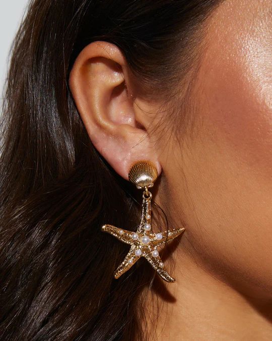 Starfish Drop Earrings | VICI Collection