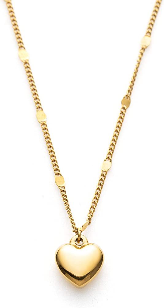 C.Paravano Necklace Women | Pendant Necklaces for Women|18K Gold Plated Chain Necklace | Fashion ... | Amazon (US)