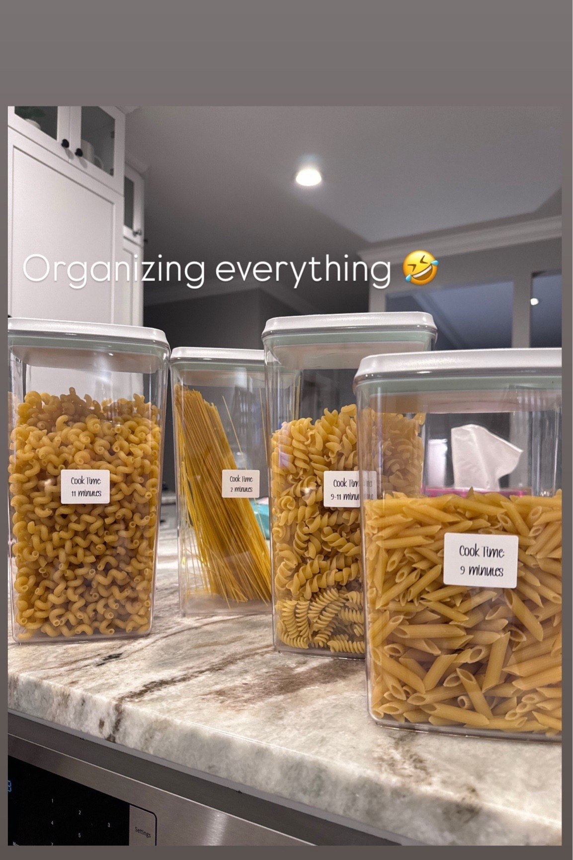 Organizing everything because it just feels better 😂 These containers are so good 🔗⬇️


#LTKHome #LTKOver40