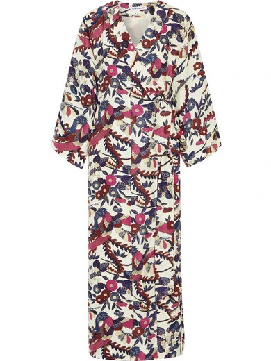 Elizabeth and James - Howe Floral-print Silk Maxi Dress - Ivory | NET-A-PORTER (UK & EU)