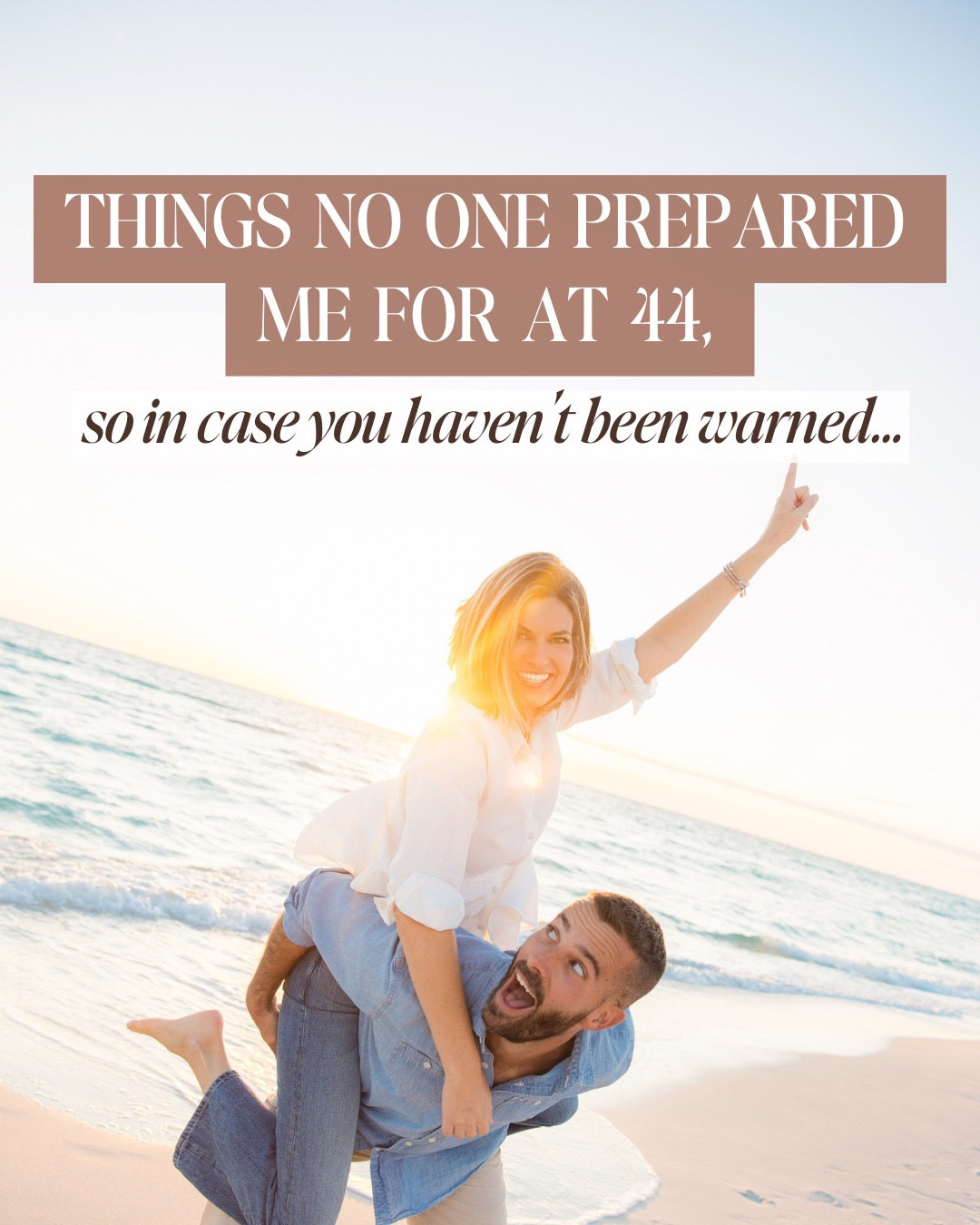 Things no one prepared me for at 44 - in case you haven’t been warned

#LTKdayinmylife #LTKOver40 #LTKselfcare