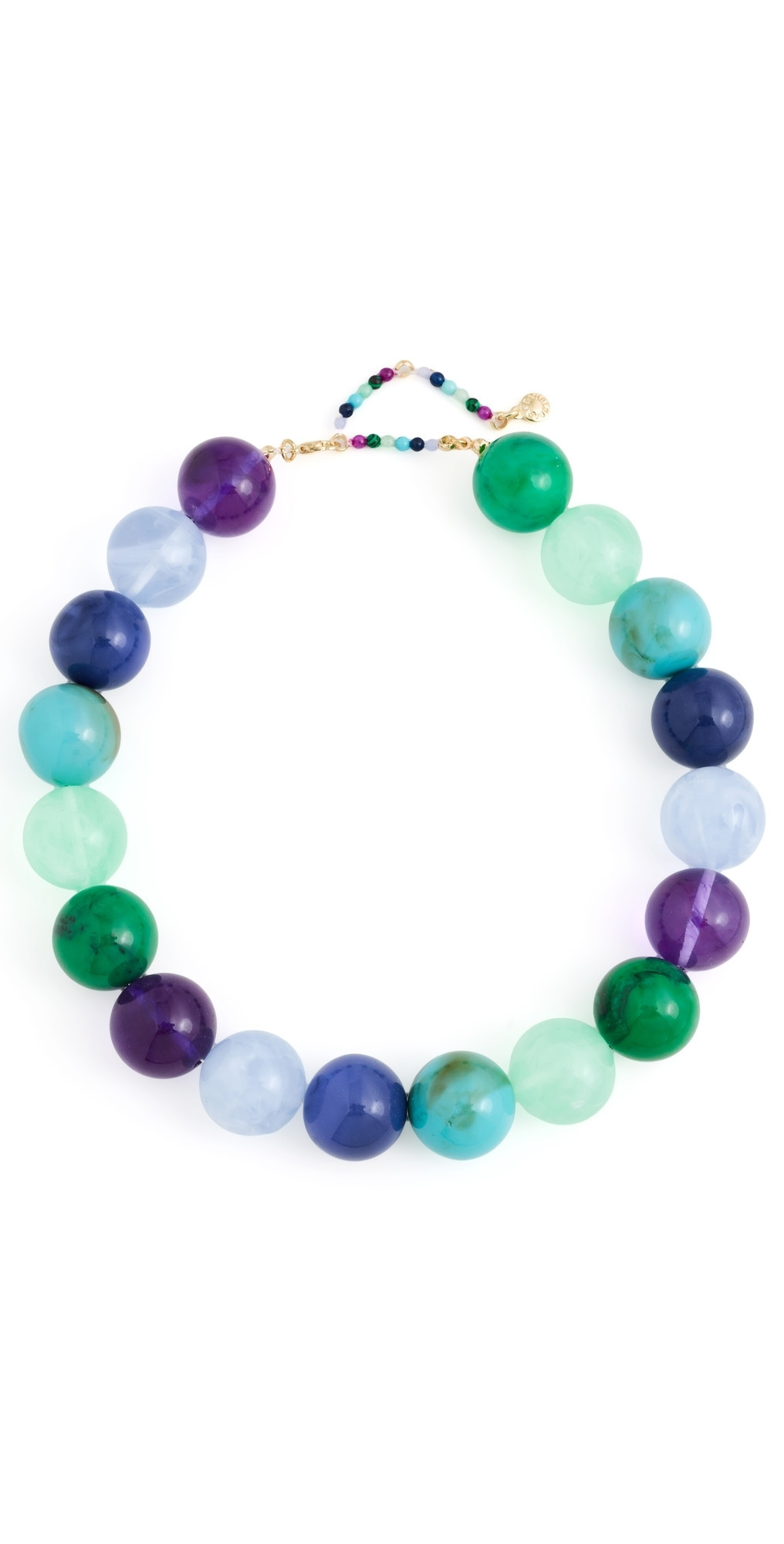 BaubleBar Jane Beaded Necklace Blue One Size | Shopbop