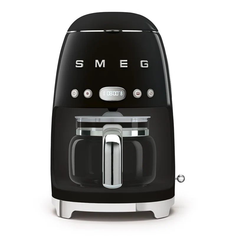 SMEG 50's Retro Style 10 cup Drip Coffee Machine with Filter | Wayfair North America