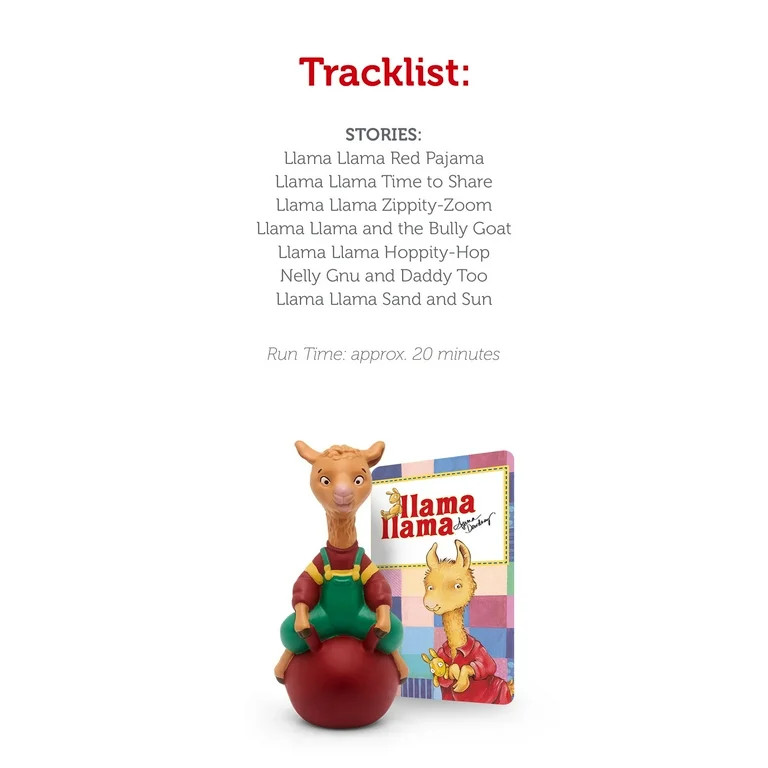 Tonies Llama Llama, Audio Play Figurine for Portable Speaker, Small, Multicolor, Plastic | Walmart (US)