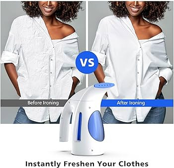 HiLIFE Steamer for Clothes, Portable Handheld Clothing Steamer, 240ml Big Capacity, 700W, Strong ... | Amazon (US)