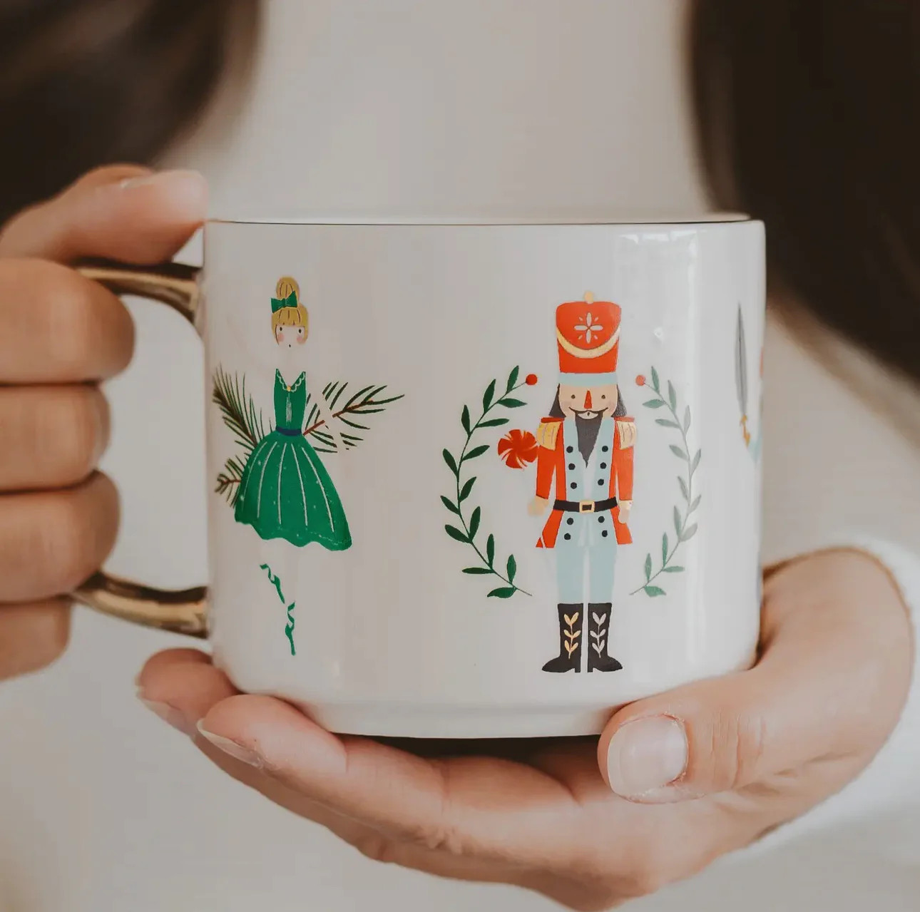 *New* Nutcracker Coffee Mug - Christmas Decor & Gifts | Abandoned Cakes
