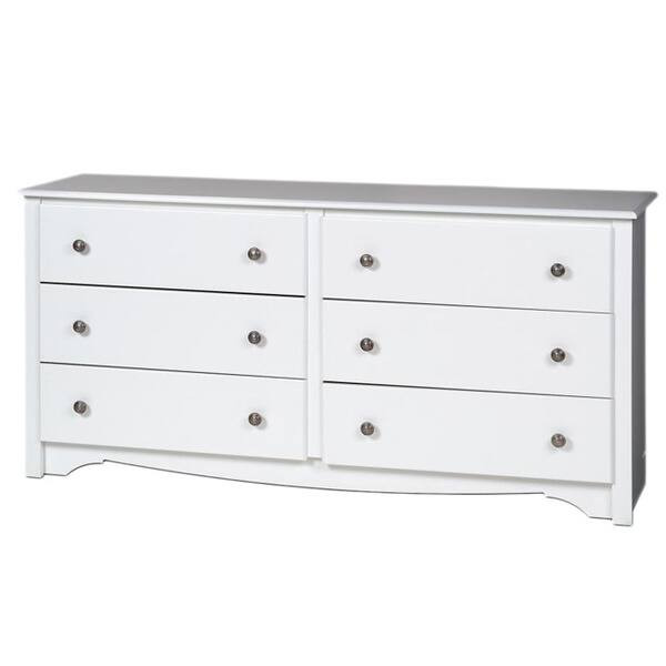 Copper Grove Periyar White 6-drawer Dresser | Bed Bath & Beyond