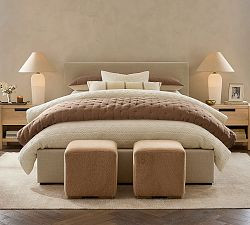 Diamond Matelasse Duvet Cover | Pottery Barn (US)