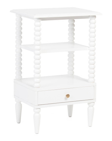 18x14 Spindle Side Table With Drawer | TJ Maxx