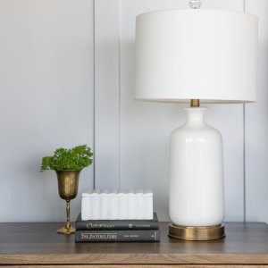 Emilie Ceramic Table Lamp | Pottery Barn (US)