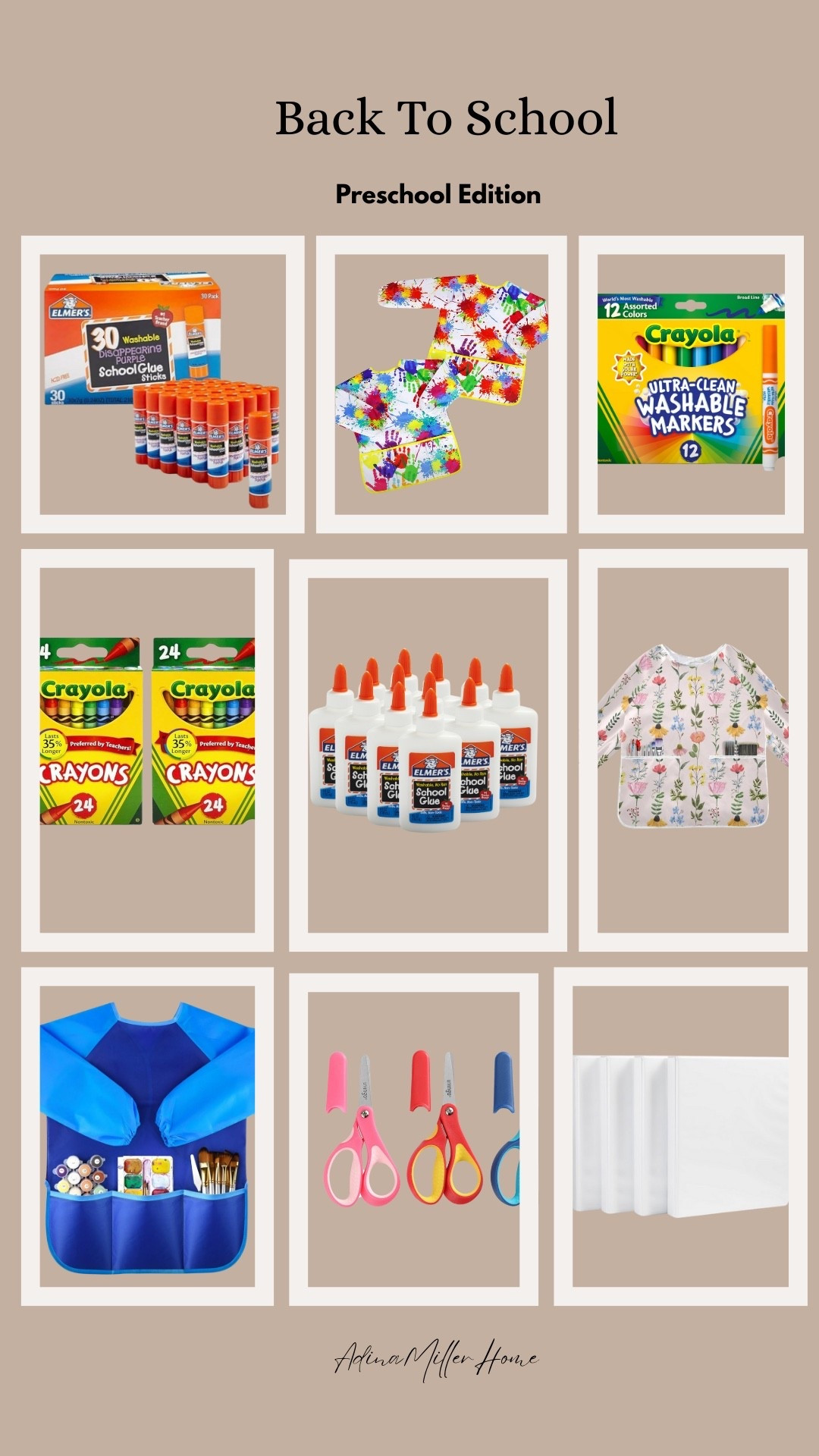 Preschool supplies list ✔️


#LTKSeasonal #LTKKids #LTKFamily