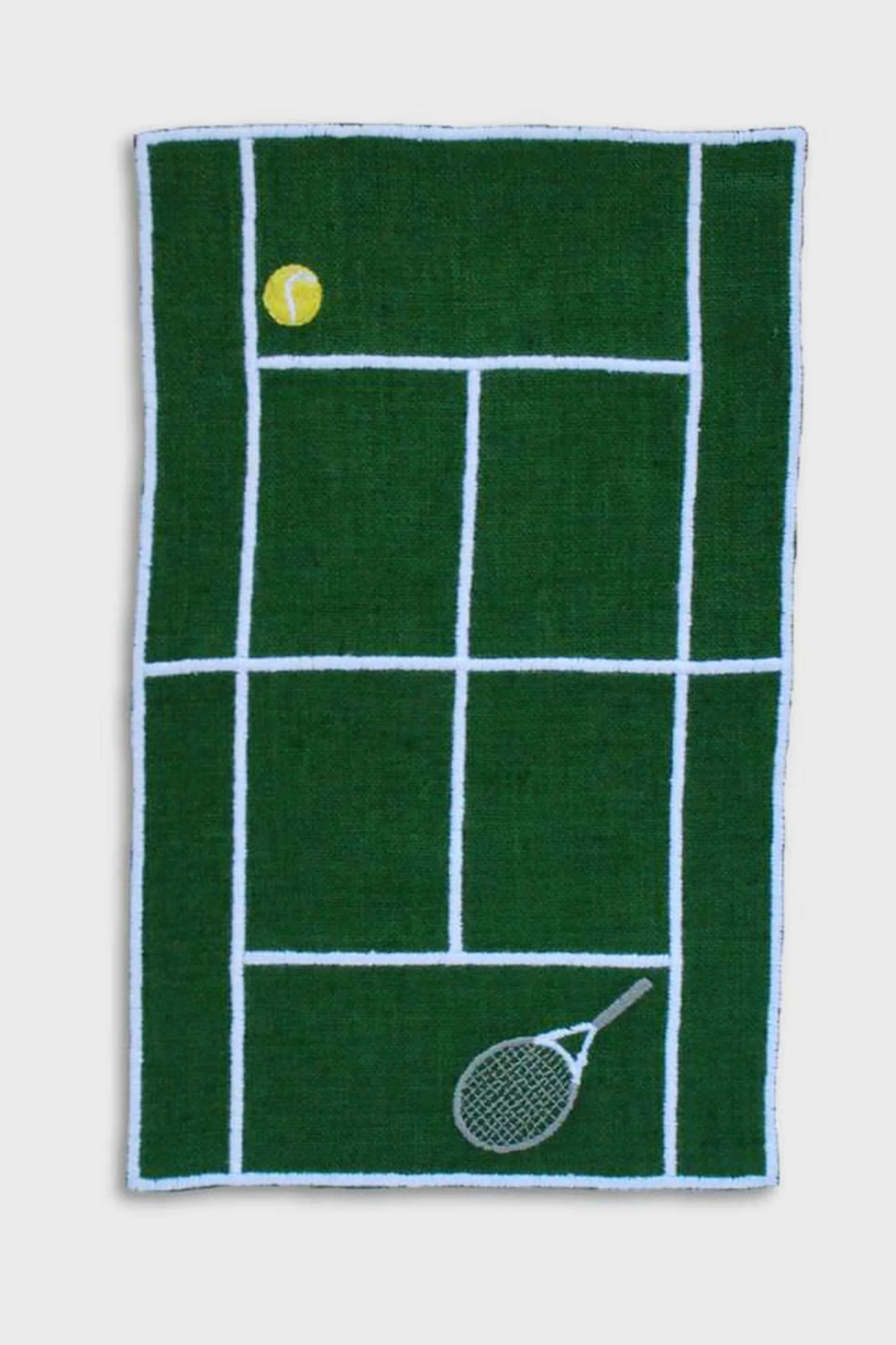 Tennis Court Cocktail Napkins (Set of 4) | Tuckernuck (US)