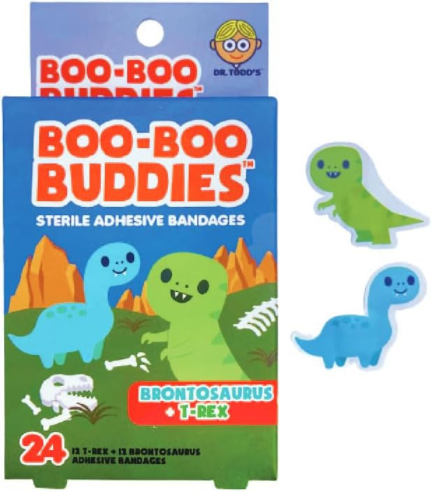 Boo Boo Buddies Kids Adhesive Bandages, Kids Self-Adhesive Sterile Bandages Pack for Toddler Girl... | Amazon (US)