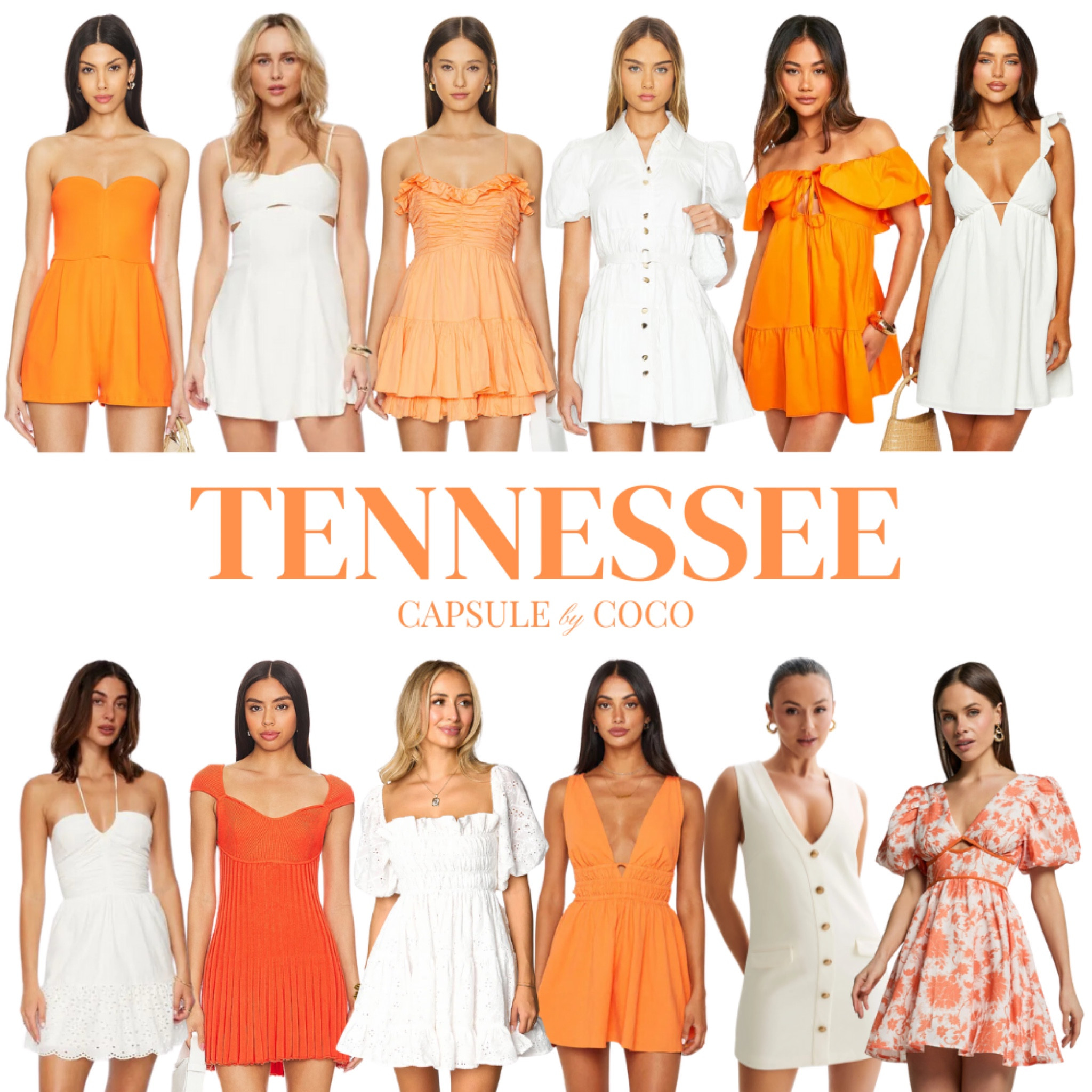 TENNESSEE GAME DAY 🏈

Tennessee, University of Tennessee, Knoxville Tennessee, Tennessee Volunteers, Go Vols, Tennessee game day, Tennessee gameday, Tennessee game day outfit, Tennessee gameday outfit, tailgating, college, fraternity, sorority, sorority outfit, sorority recruitment, sorority rush, SEC, football, tailgate, tailgating, Tennessee outfit, Delta Gamma, DG, DeeGee, Kappa Kappa Gamma, KKG, Kappa Delta, KD, Tri Delta, DDD, Phi Mu, Chi Omega, Chi O, Alpha Chi Omega, Pi Beta Phi, Pi Phi, Alpha Delta Pi, ADPi, Alpha Phi, Sigma Kappa, Kappa Alpha Theta, Zeta Tau Alpha, Gamma Phi Beta, mini dress, mini dresses, orange dress, orange mini dress, white dress, white mini dress, mini dress, Capsule By CoCo

#LTKStyleTip #LTKU #LTKSeasonal