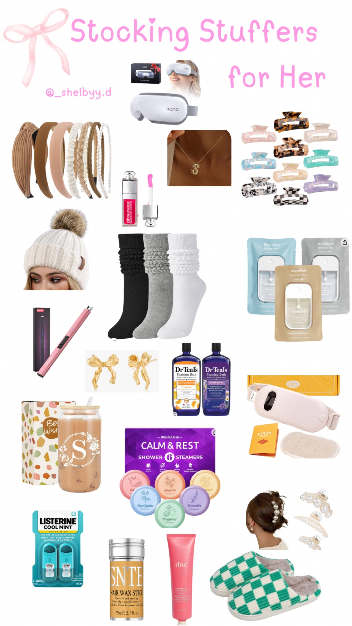 Stocking stuffers for her, girly girl, trendy, stocking stuffers, cutie 

#LTKSeasonal #LTKHoliday #LTKGiftGuide