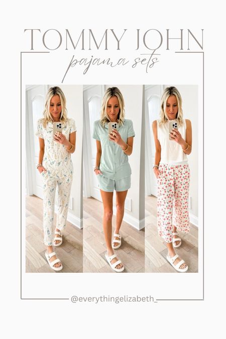 Tommy John Pajama Sets- Mother’s Day Gift Guide 🩷 code EVERYTHING for 25% off! 

I’m loving all three of this sets as Mother’s Day gifts for the luxe mama in your life! Buttery soft, stretchy, light and breathable! Machine washable and fit tts. Wearing xs in all. Multiple colors available and fit tts. 

loungewear, pjs, two piece outfit,  lounge set, matching set, Mother’s Day gift, Mother’s Day gift guide, gift guide ideas, gifts for her, comfy outfit, comfy style, mom style, mom outfit 

#LTKGiftGuide #LTKstyletip #LTKSeasonal