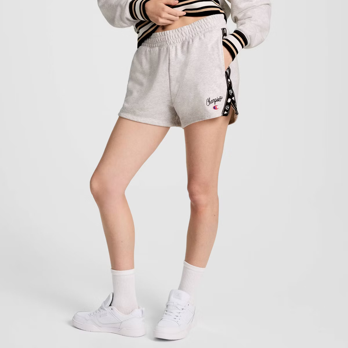 Champion Women's Mid-Rise French Terry Pull-On Shorts | Target