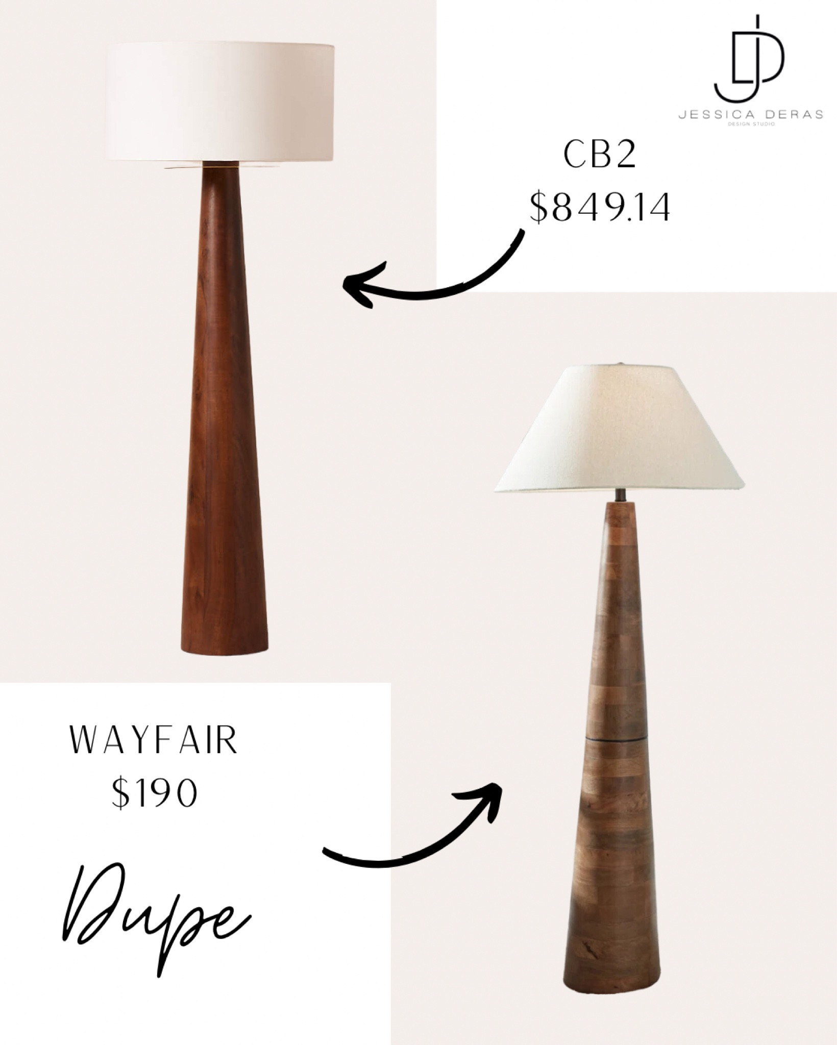 Wood Floor lamp dupe🤭  

Interested in our interior design? (jessicaderasinteriordesign.com) to schedule a 30 min free Discovery call! We’d love to design your home. Interested in our interior design? (jessicaderasinteriordesign.com) to schedule a 30 min free Discovery call! We’d love to design your home.

#LTKHome #LTKFamily #LTKStyleTip