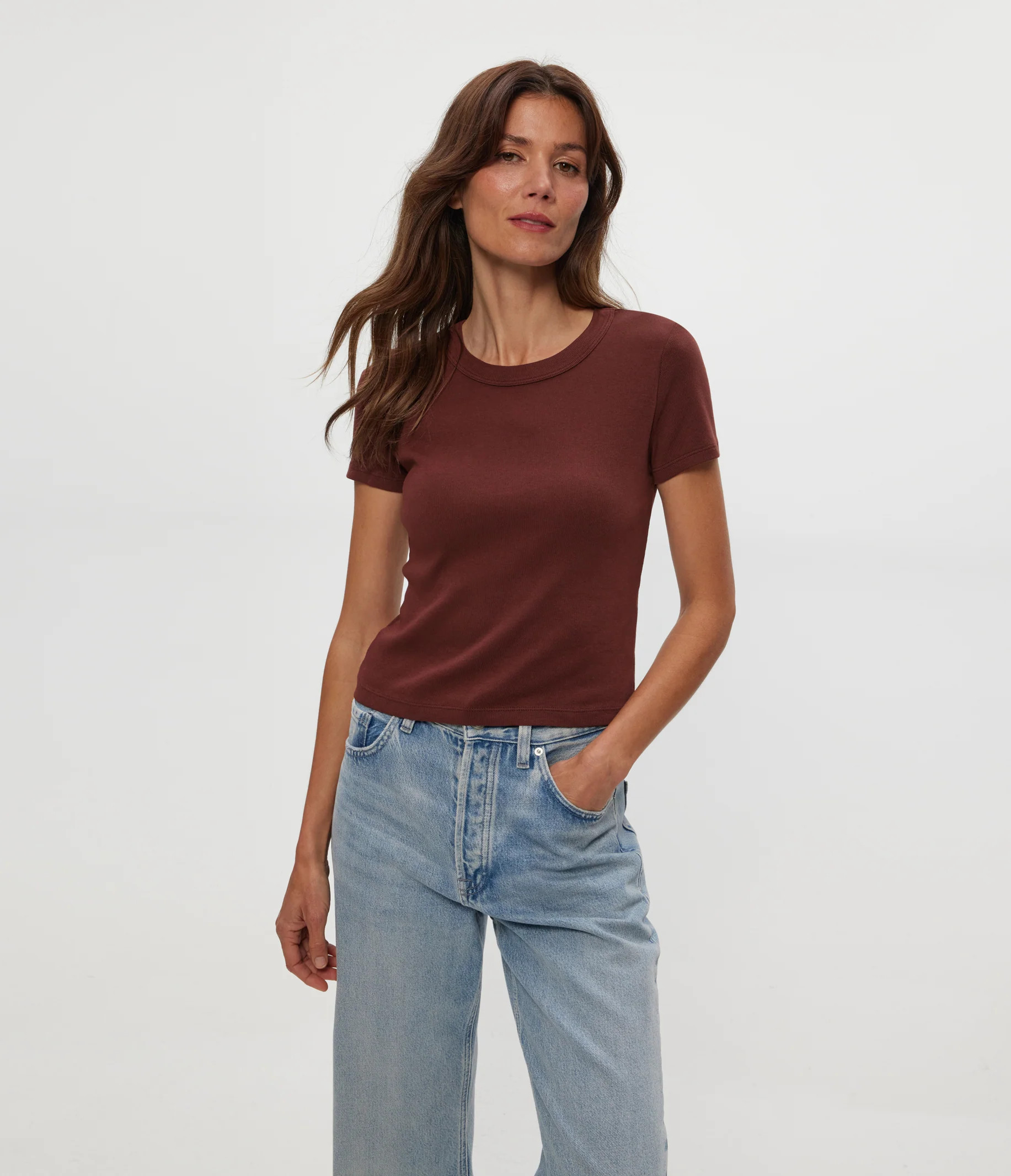 Variant options: Mimi Cropped Tee | MichaelStars.com