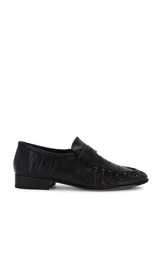 Gatsby Loafer in Black Anguille | Revolve Clothing (Global)