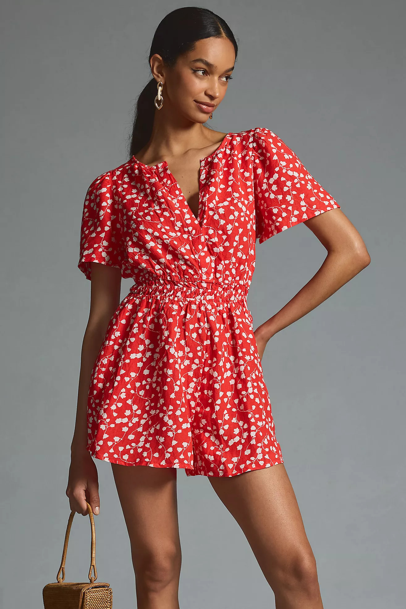 The Somerset Romper: Linen Edition | Anthropologie (US)