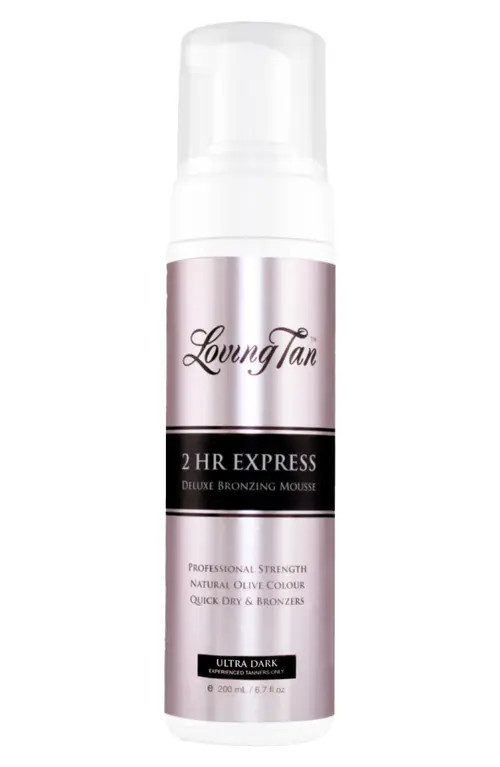 Loving Tan 2 Hour Express Deluxe Bronzing Mousse in Ultra Dark at Nordstrom, Size 6.7 Oz | Nordstrom