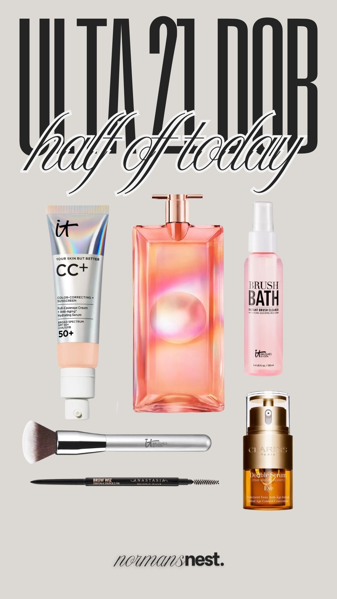 Todays half of beauty deals at Ulta! 

#LTKBeauty #LTKSaleAlert #LTKselfcare