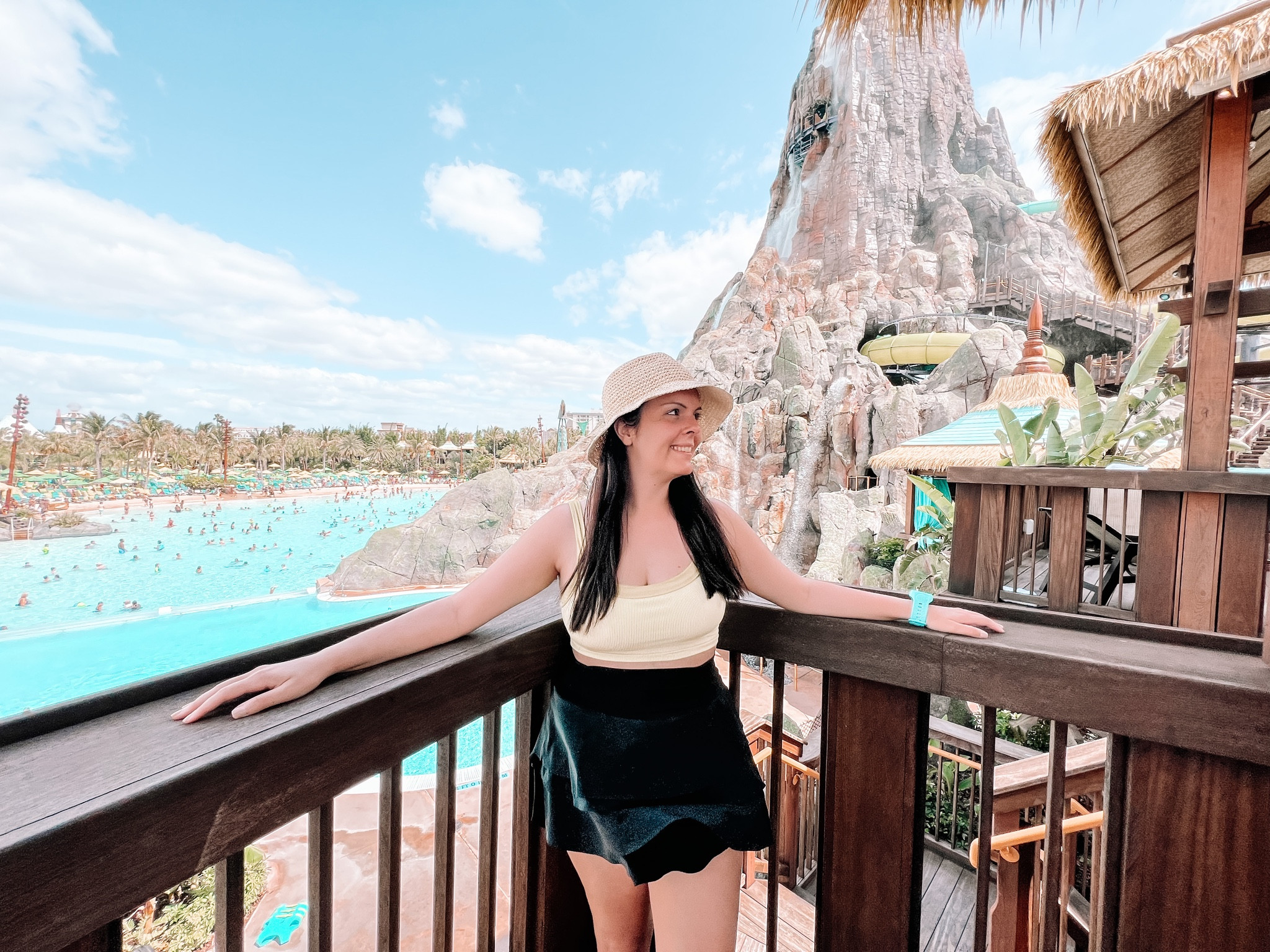 Universal Orlando Florida Volcano Bay UO Theme Park Style Water Park Outfit Idea Universal’s Cabana Bay Resort Cabana 6C Theme Park Style Madewell Raffia Bucket Hat Modest Swim Aerie OFFLINE Skort 

#LTKswim #LTKtravel #LTKxMadewell