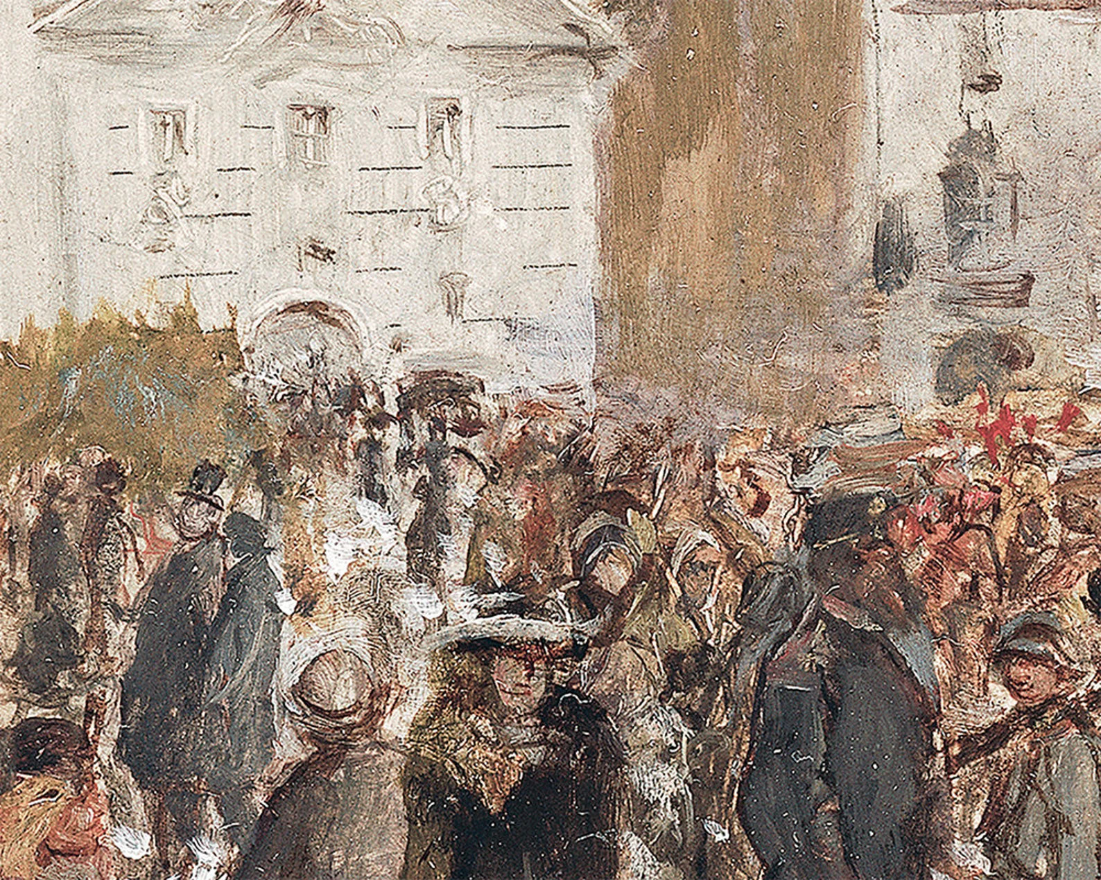 Vintage Christmas Market Oil Painting Download Warm Toned - Etsy Canada | Etsy (CAD)