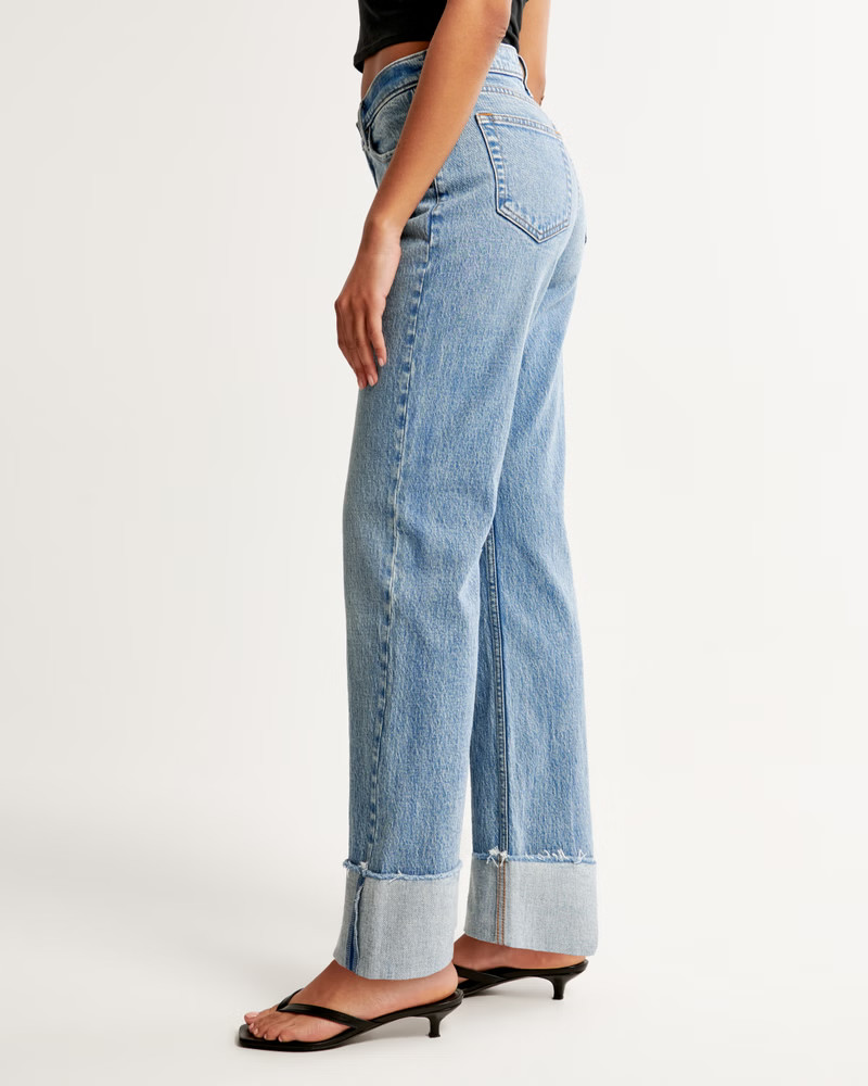 Mid Rise Baggy Jean | Abercrombie & Fitch (US)