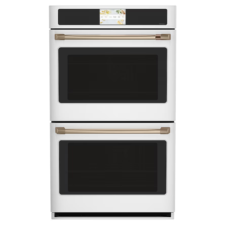 Cafe Professional 30-in Smart Double Electric Wall Oven with Air Fry Single-fan European Element ... | Lowe's