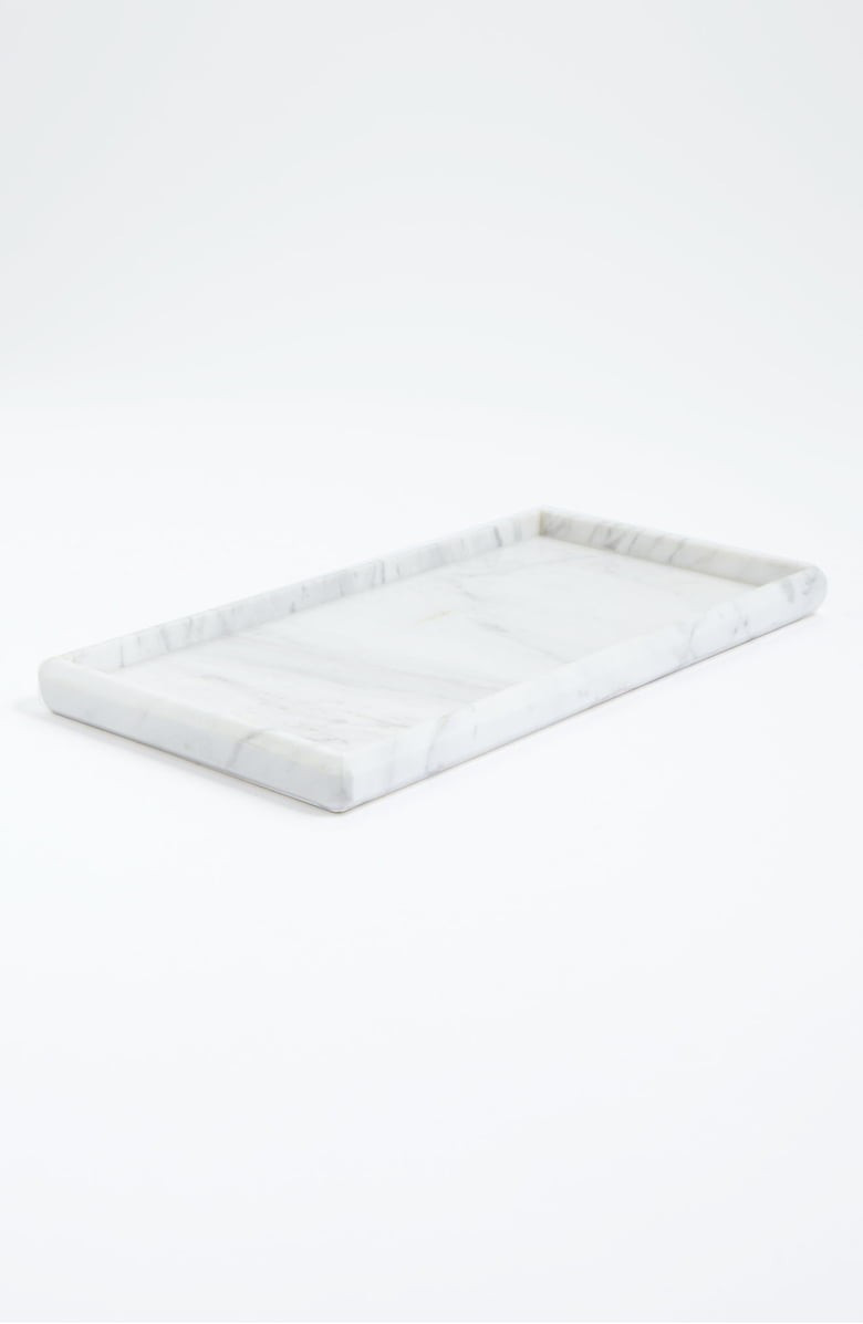 Waterworks Studio Luna White Marble Tray (Online Only) | Nordstrom