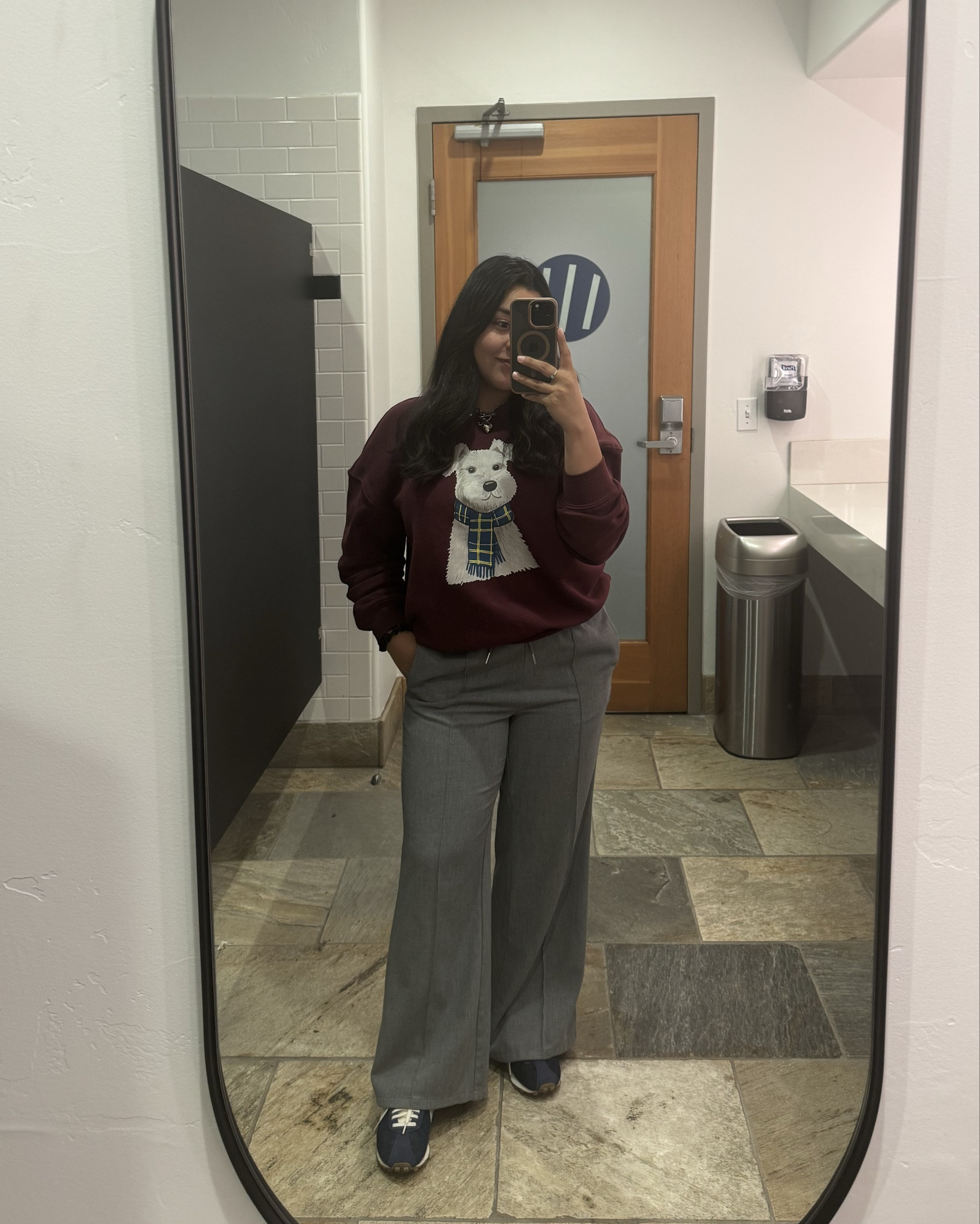 OOTD featuring this super cute Schnauzer crew sweater for all my dog moms 🤍🐾 This is your sign to run to Target! 

@Target 

#LTKootd #LTKU #LTKMidsize