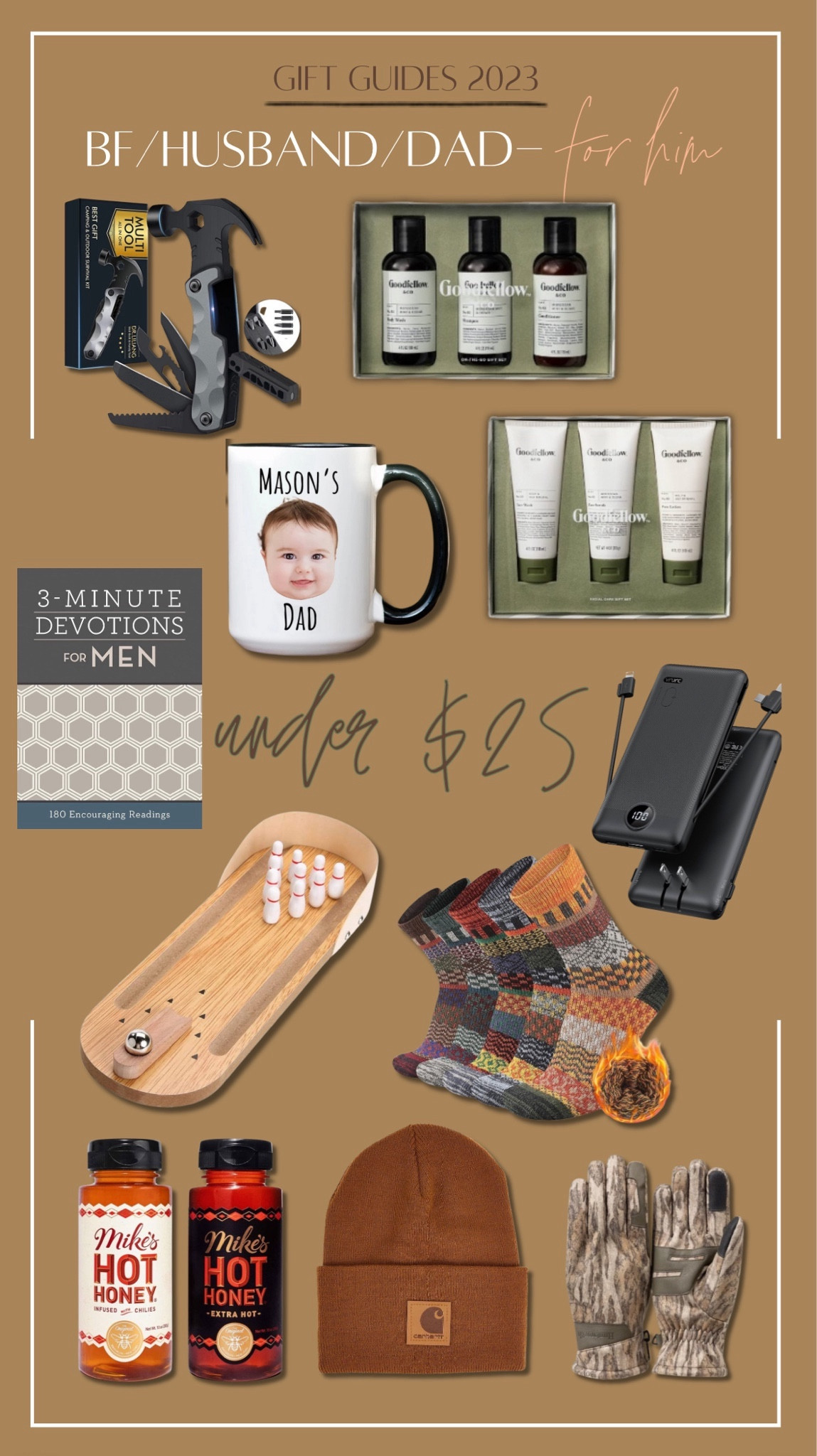 For him / dad / brother — under $25🤎✨

Amazon / gift guide / holiday / present ideas / under $30 / Holley Gabrielle 

#LTKmens #LTKGiftGuide #LTKfindsunder50