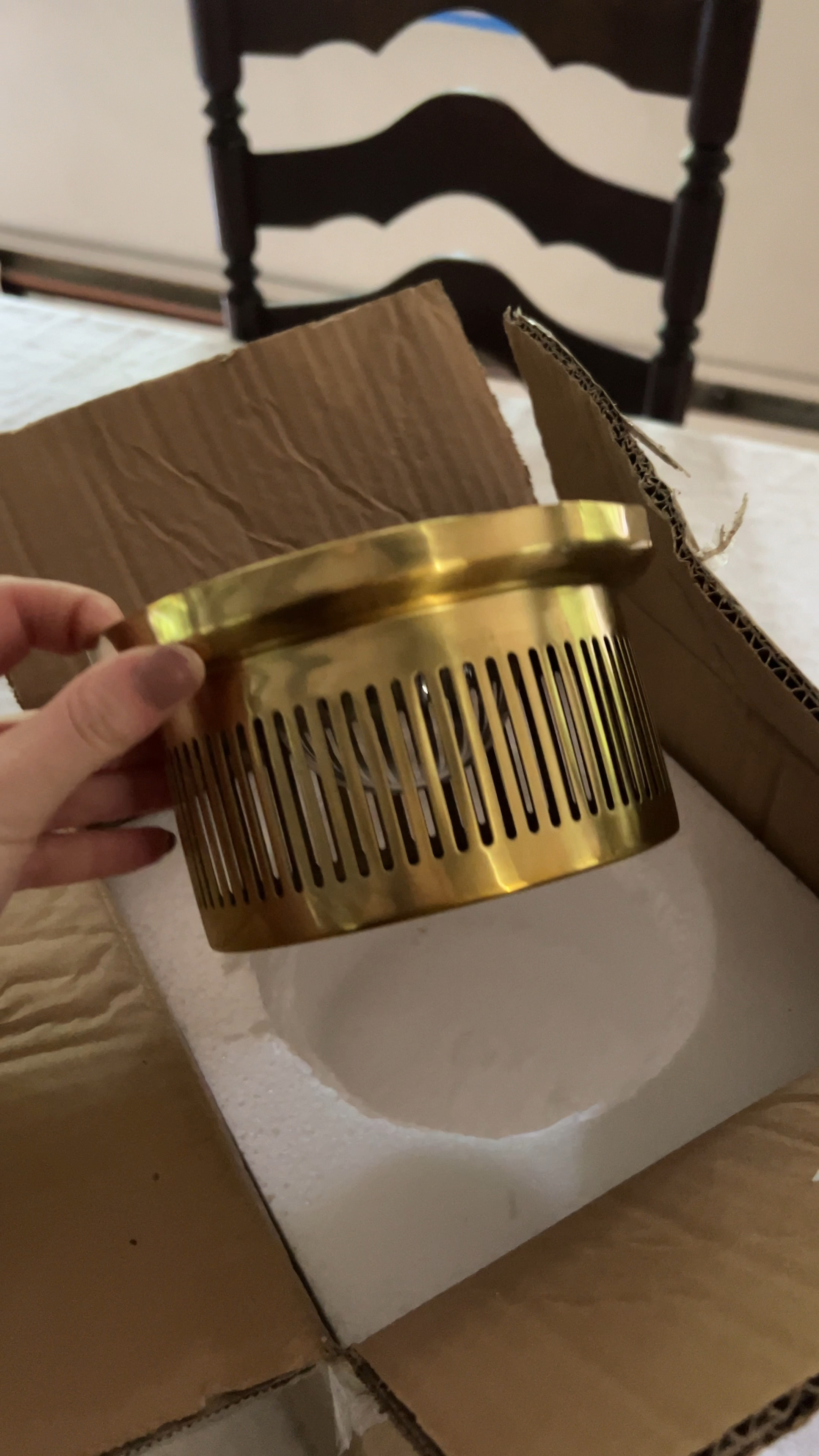 Sneak peek: one of the new light fixtures for our dining room makeover! #lightopiapartner 

#LTKHome