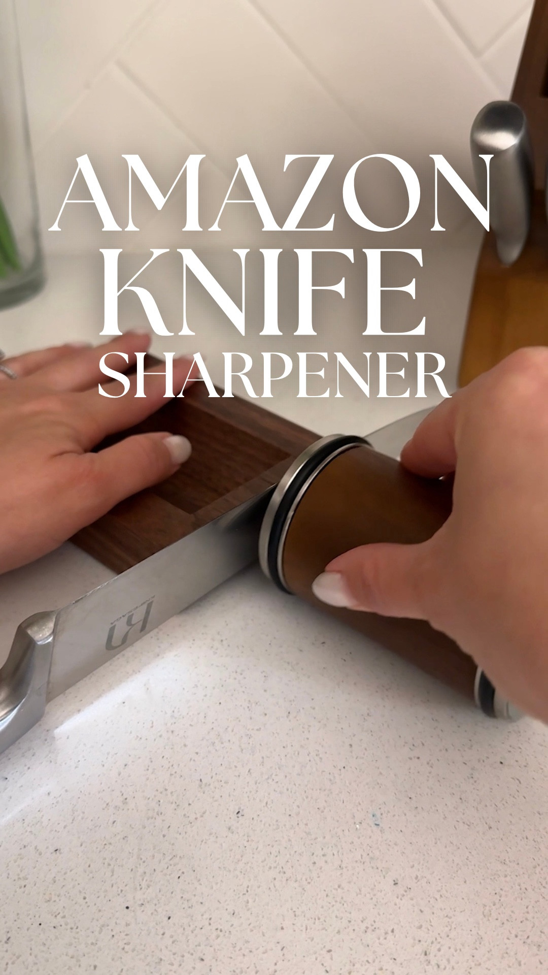 One of the best Amazon finds that sharpened my dull knives in seconds 🙌🏼 

knife sharpener tool, dull knife fix, kitchen gadget must have, amazon find, amazon must have, knife sharpening, home cooking tools #amazon #amazonhome #amazonfinds

*affiliate link

#LTKSaleAlert #LTKHome #LTKfoodie