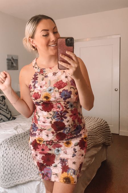 Calling all Taylor Swift fans! This confête dress is for you!!! How gorgeous is this floral appliqué mini?! Oh my gosh, I seriously can not wait to wear this out and about! Check out this dress & other confête favorites below!

#LTKSeasonal #LTKwedding #LTKunder100