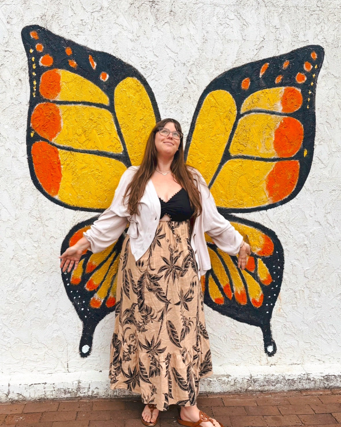 Vacay OOTD 🦋 

Ltkmidsize / LTKsalealert / ltkgrwm / vacation dress / trending vacation dress / trendy vacation dress / maxi dress / vacation maxi dress / tory burch / tory burch miller cloud sandals / tory burch sandals / beige cardigan / neutrals / neutral outfit / spring outfit / spring outfits / spring outfit 2026 / summer outfit / summer outfits / summer fashion / spring fashion / spring fashion 2026 / target / target finds / target style

#LTKootd #LTKTravel #LTKPlusSize