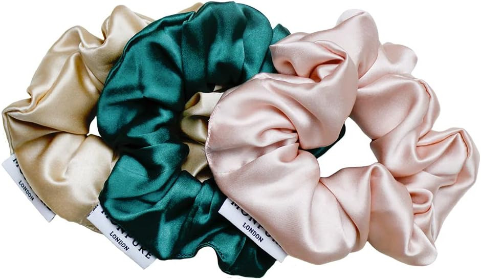 Amazon.com: Style and Protect Silk Scrunchie Trio : Luxury Stores | Amazon (US)