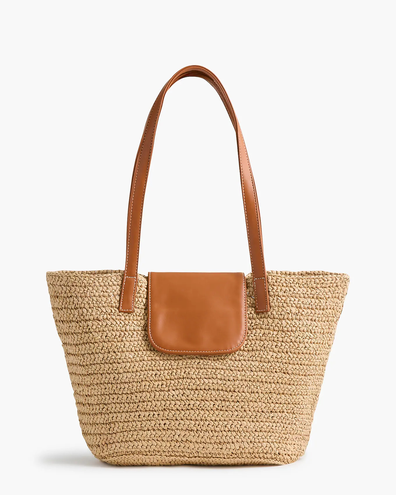 Straw tote bag | J.Crew Factory