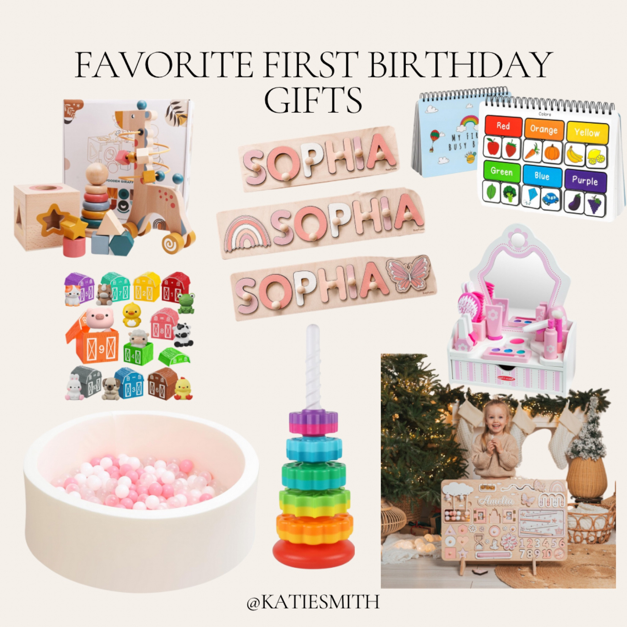 Favorite first birthday gifts!

First birthday | gifts for girls | gifts for boys | gifts for toddler | birthday gifts | favorite baby gifts | ball pit for baby | zoo animals baby | baby learning gifts | Montessori gifts | neutral baby gifts | neutral baby toys | learning baby toys | busy book | baby busy book | airplane toys for baby | toddler airplane toys | roadtrip toys | beauty set for toddler | shape sorter toy | ball pit for baby | entertaining toys for baby 

#LTKbaby #LTKkids #LTKfindsunder50
